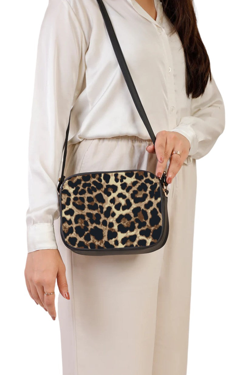 LEO Print Cross body bag V-228