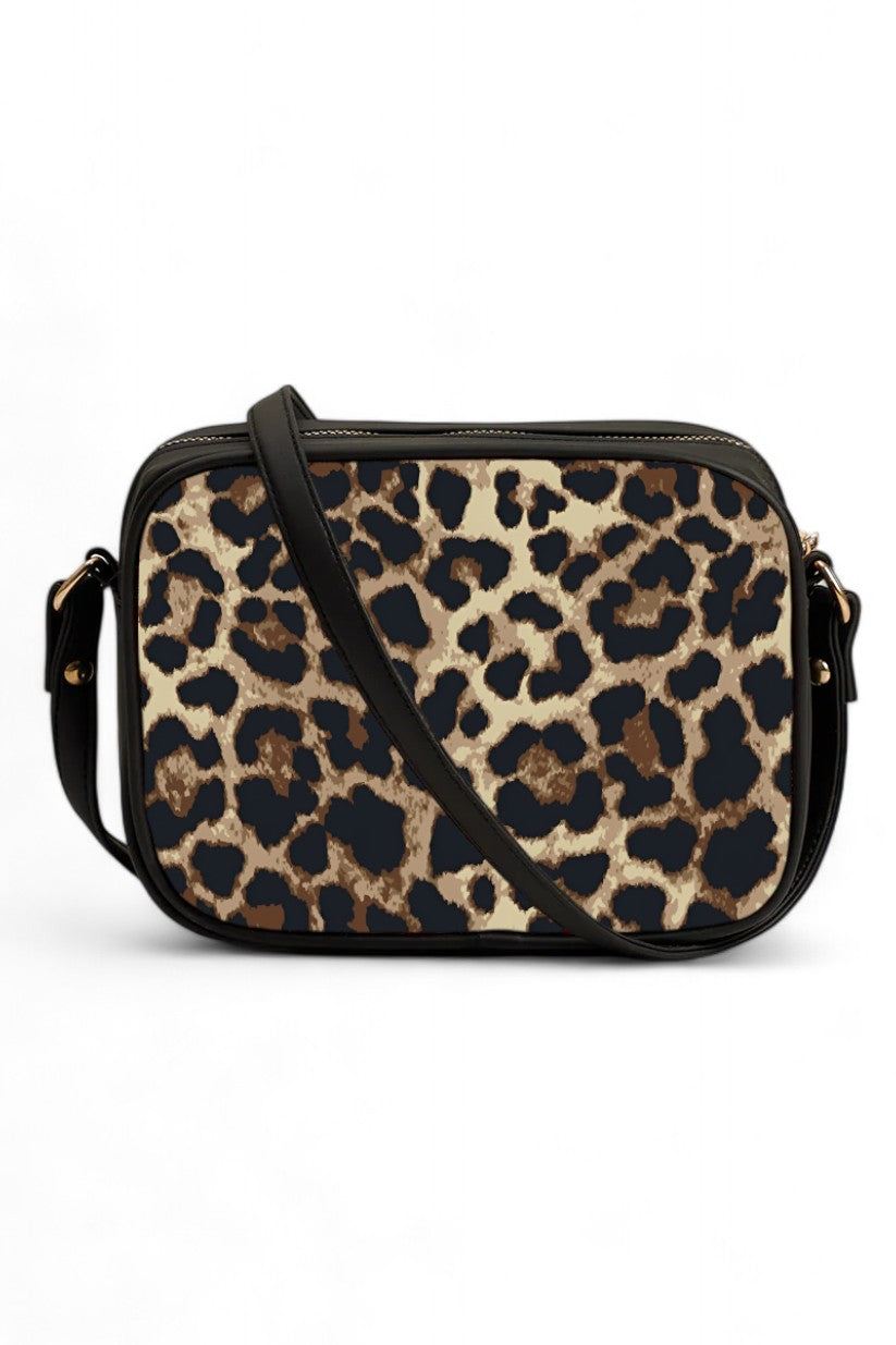 LEO Print Cross body bag V-228