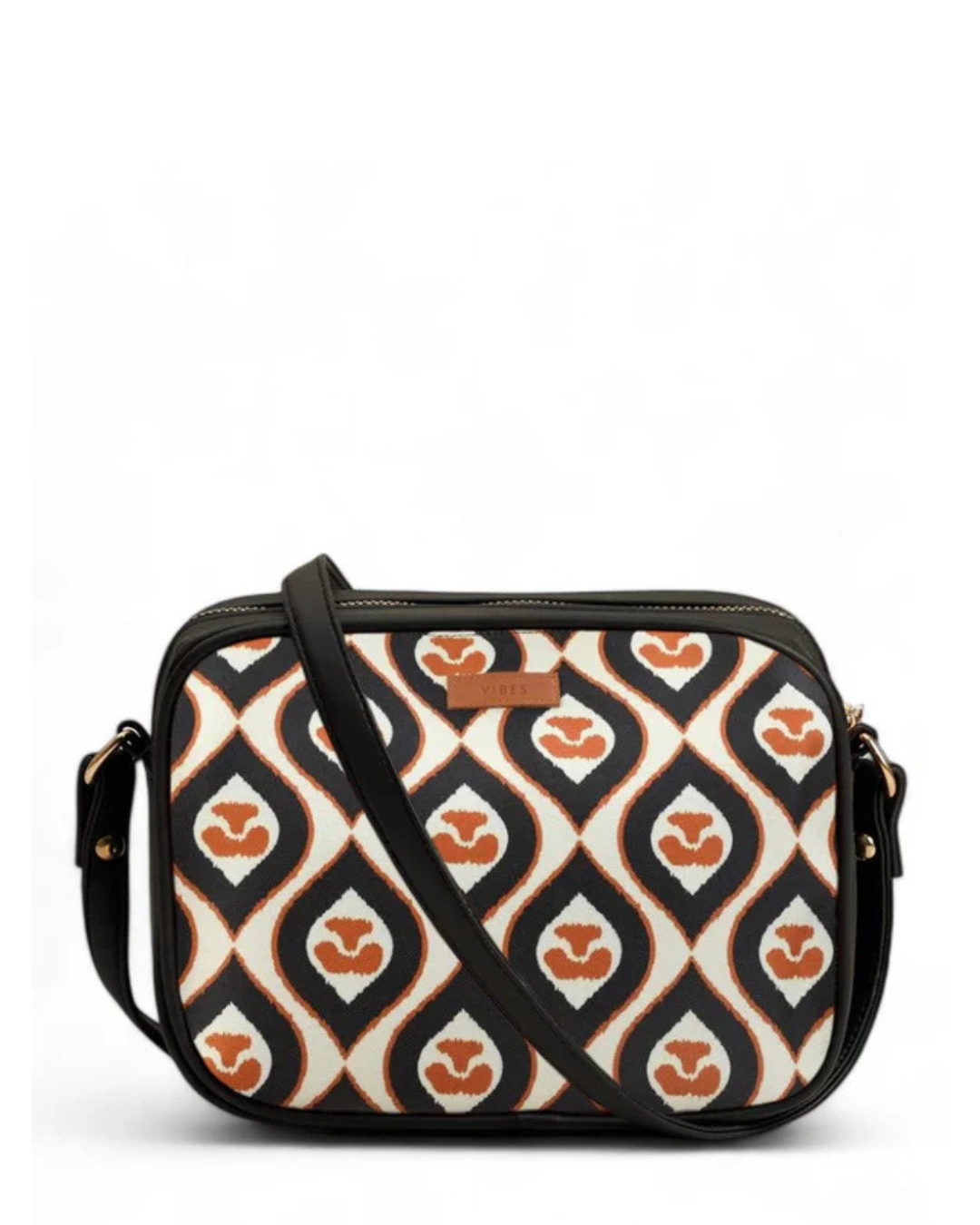 Rose Print Cross body bag V-244