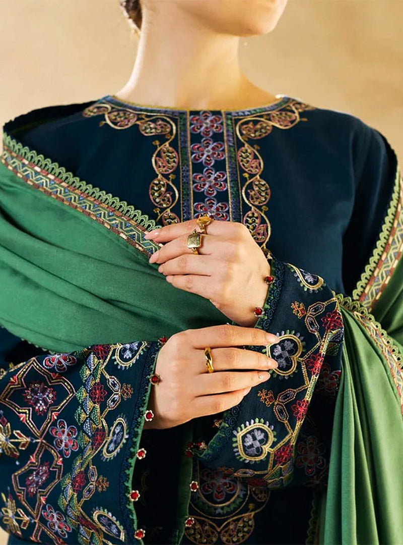 Dhanak 3PC Embroidered-1293