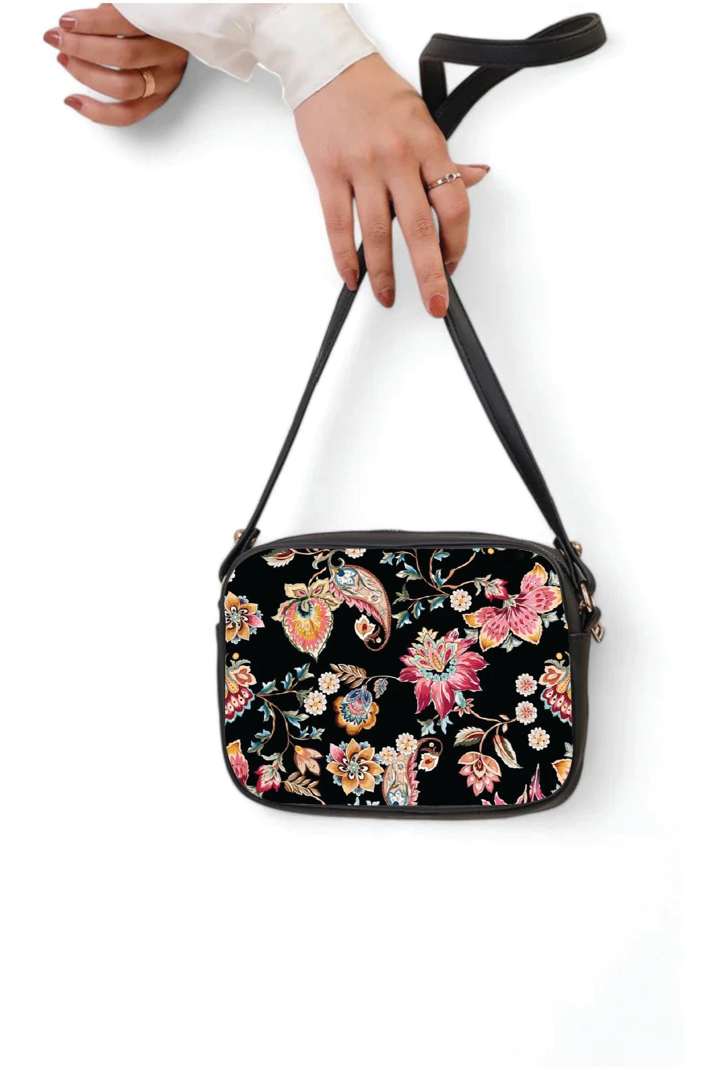 Floral Fantasy Cross body bag V-256