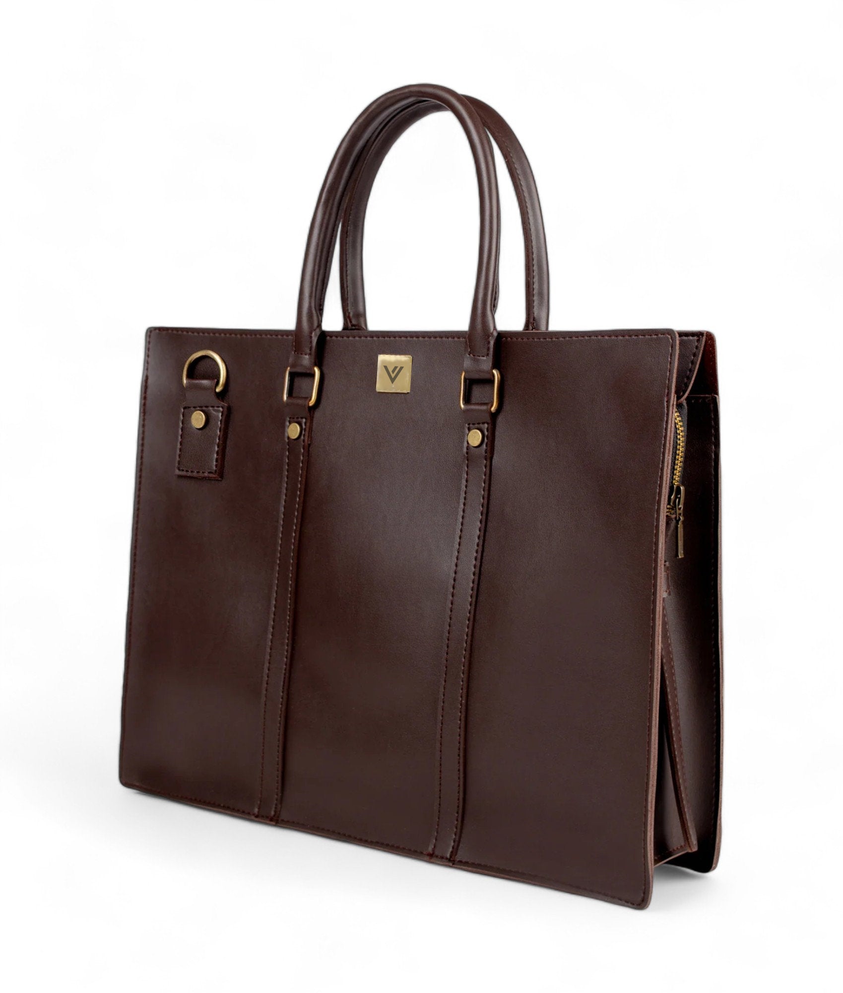 Dark Brown Laptop Bag V-144