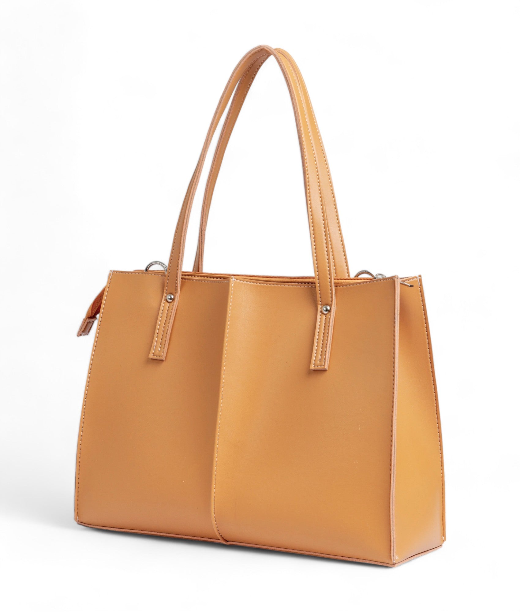 Mustard Work Tote Bag V-152
