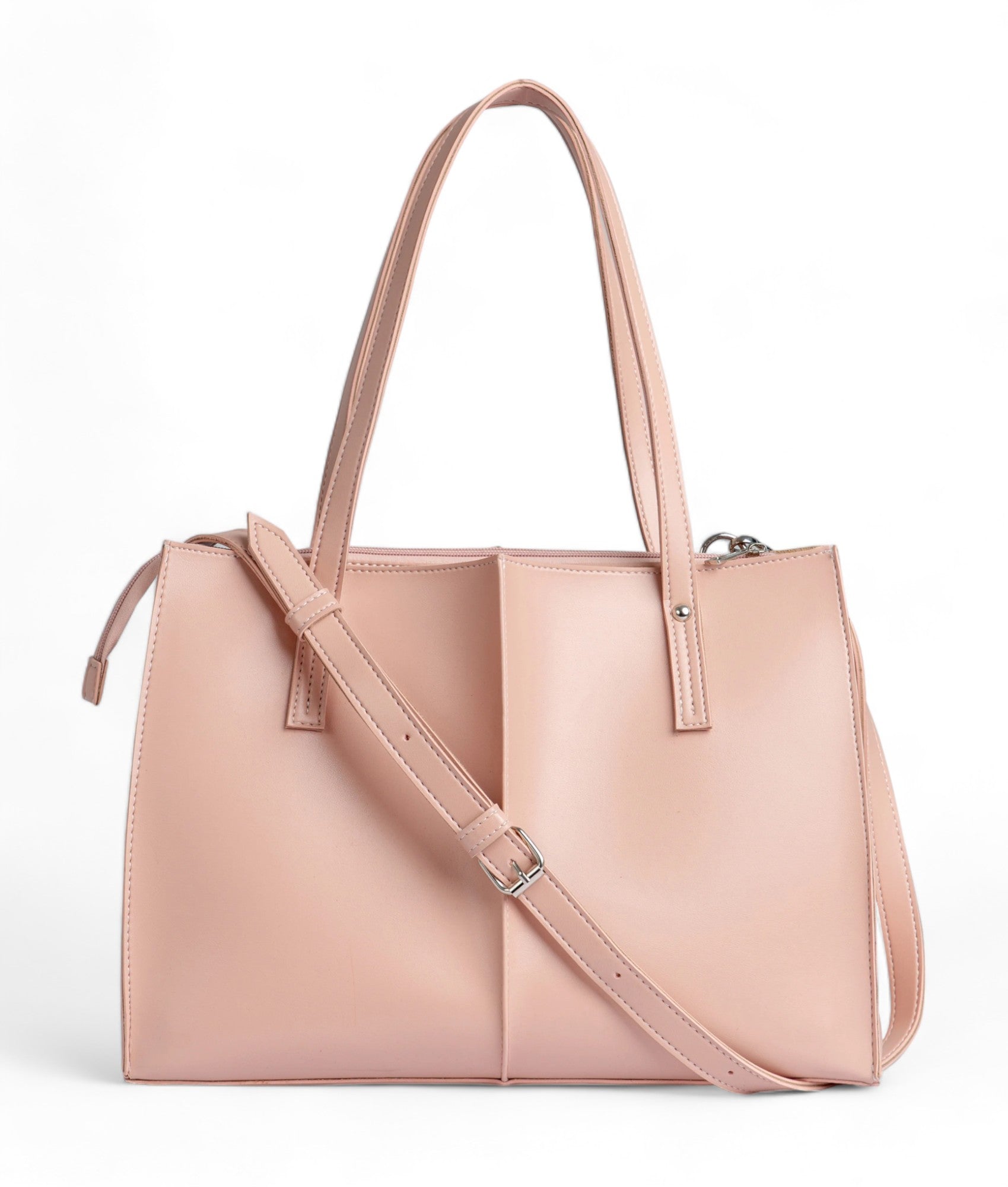 Peach Work Tote Bag V-156