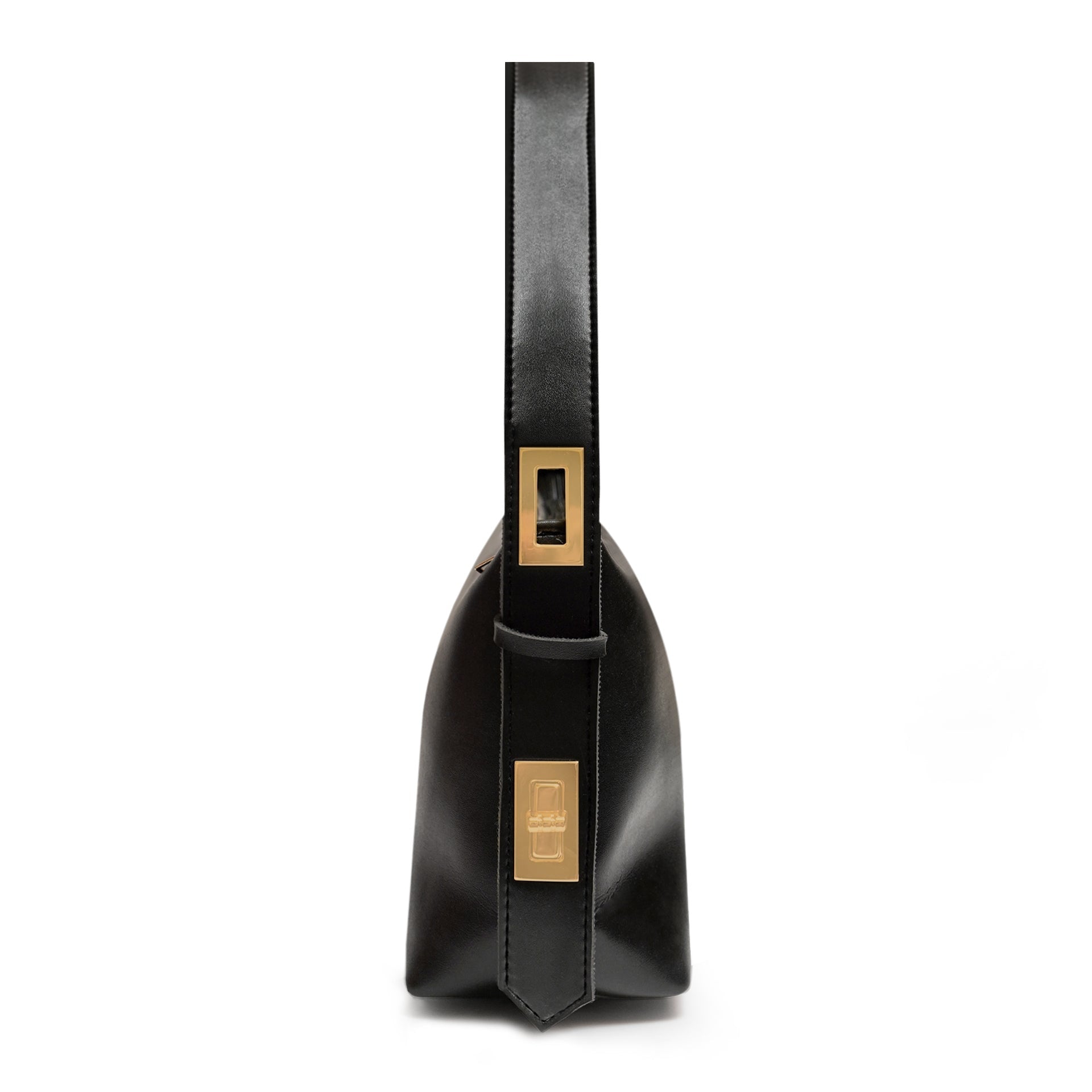 Black Auric Edge Cross body Bag V-0321