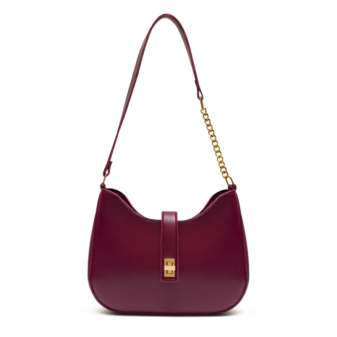 Maroon Nova Strap Shoulder Bag V-0315