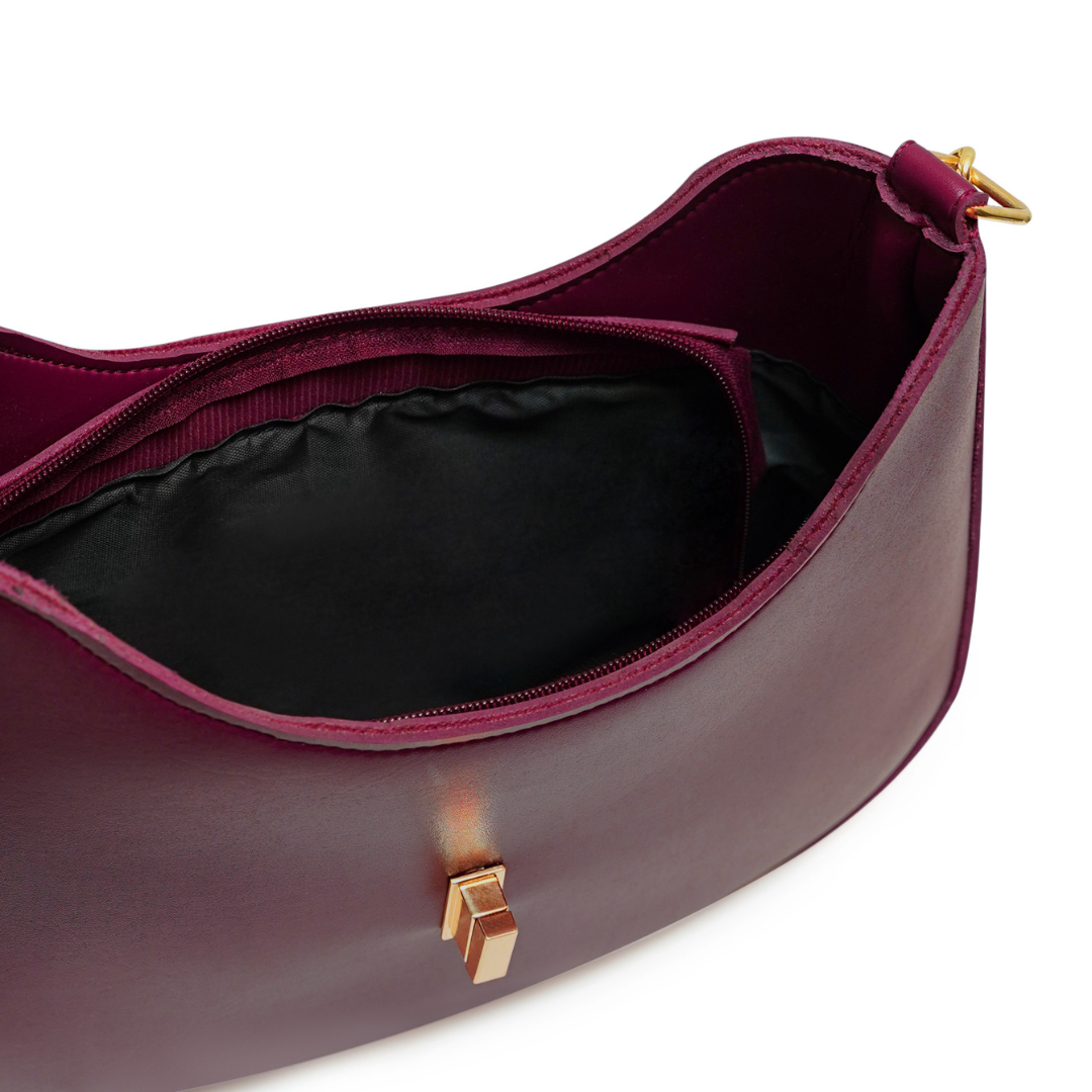 Maroon Nova Strap Shoulder Bag V-0315