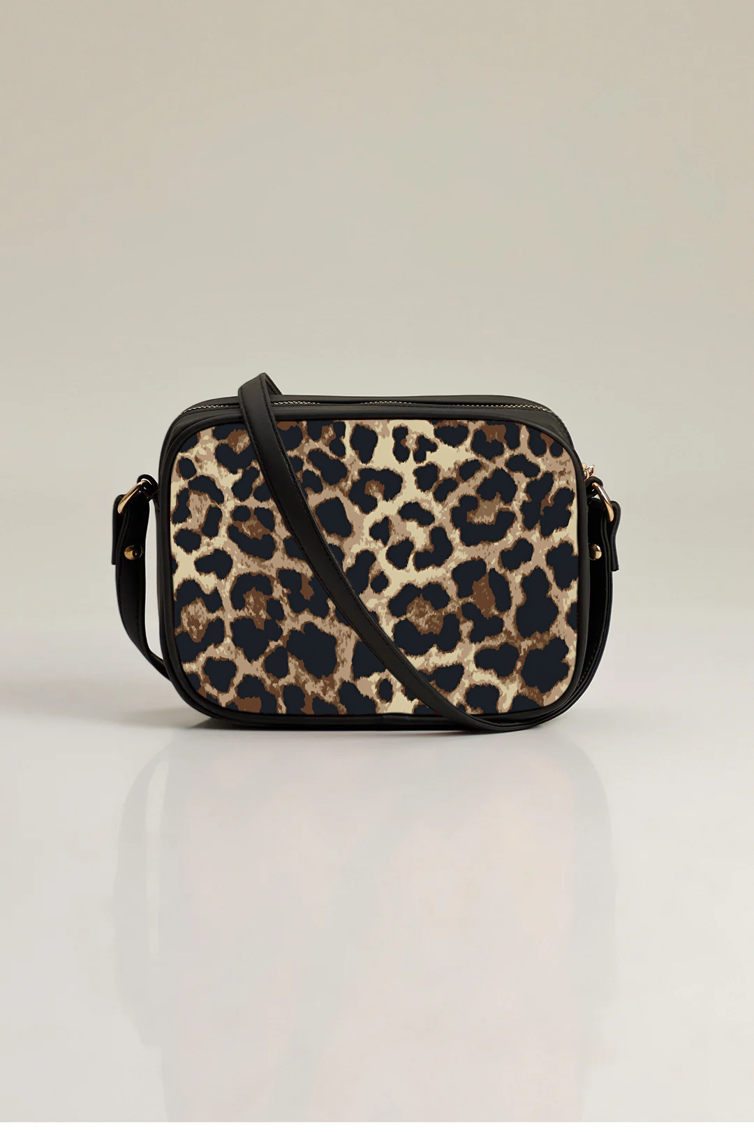LEO Print Cross body bag V-228