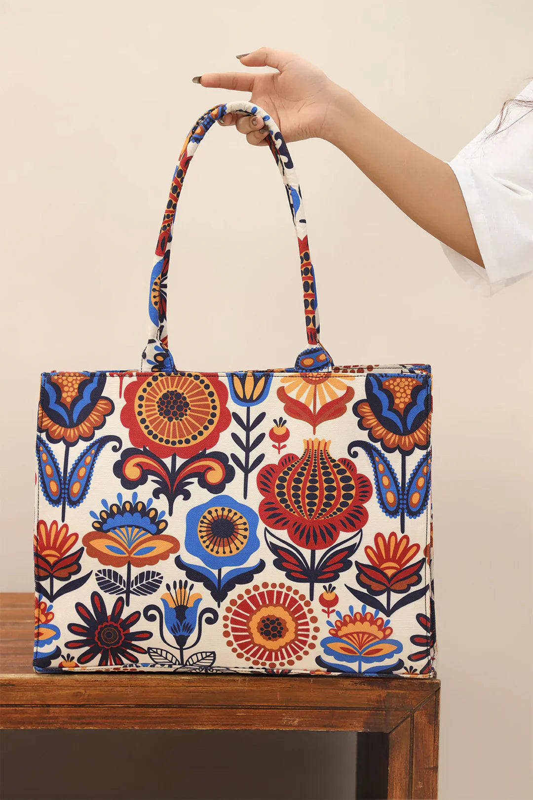 Blossom Print Bag V-167