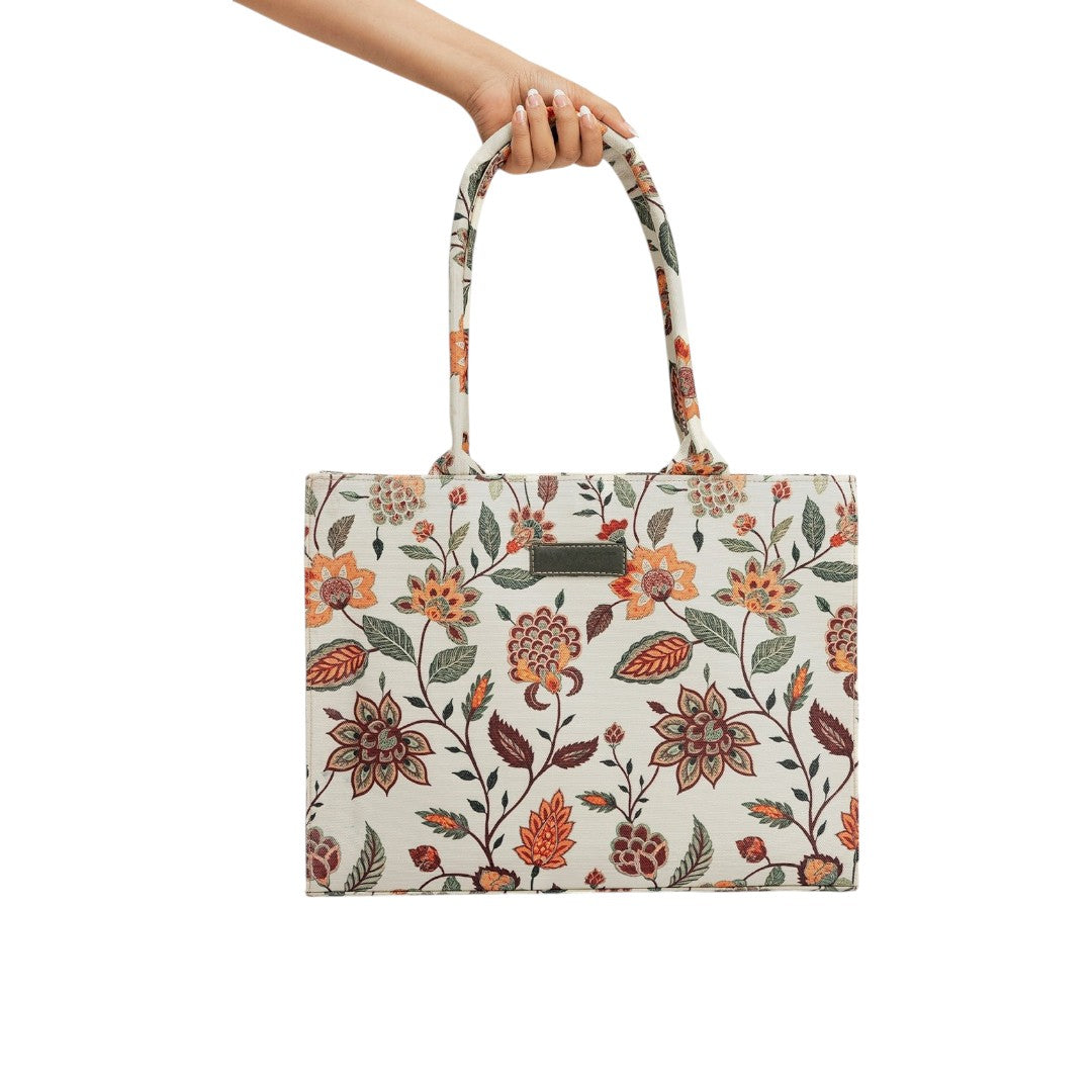 Flory Print Bag V-196