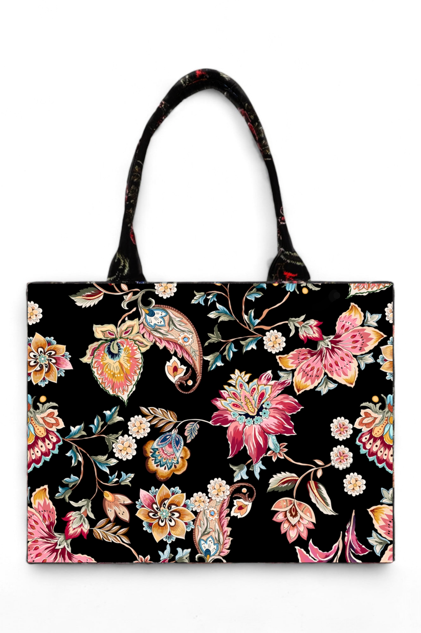 Floral Fantasy Print Bag V-173