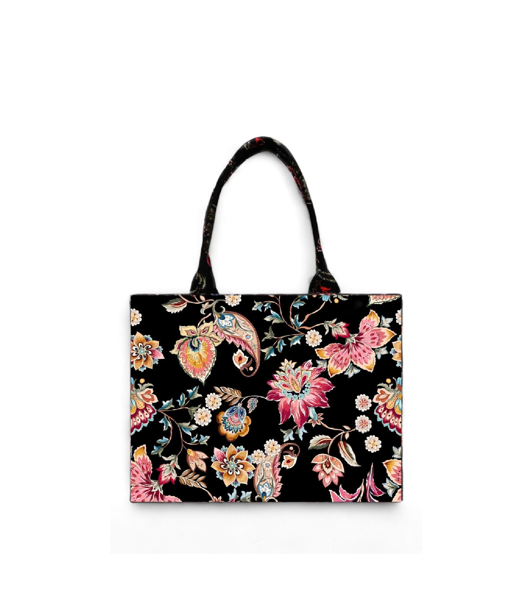Floral Fantasy Print Bag V-173