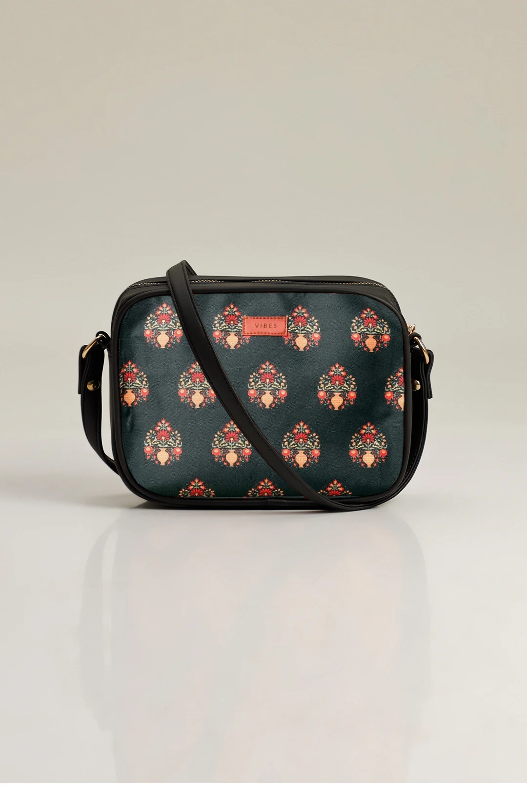 Royal Print Print Cross body bag V-246